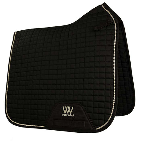 Woof Wear Colour Fusion Dressage Saddlecloth #colour_black