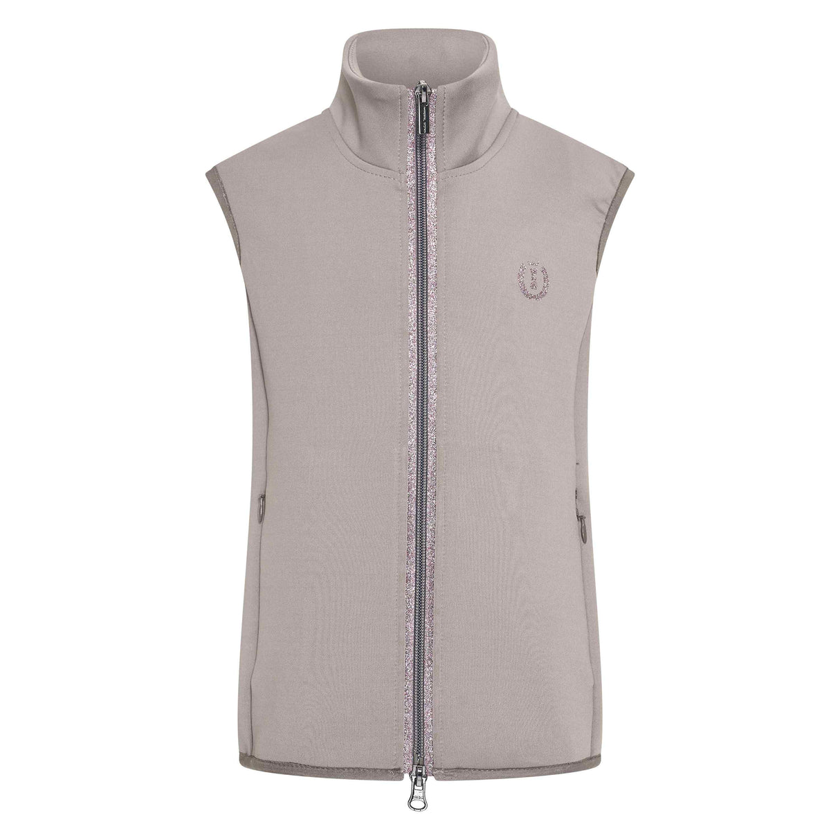 Imperial Riding Izzy Sun Children's Bodywarmer #colour_charcoal
