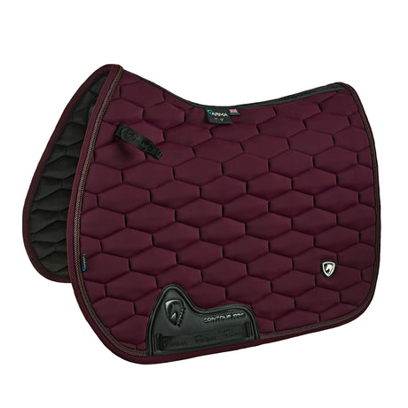 Shires ARMA Eltar GP Saddlecloth #colour_black-cherry