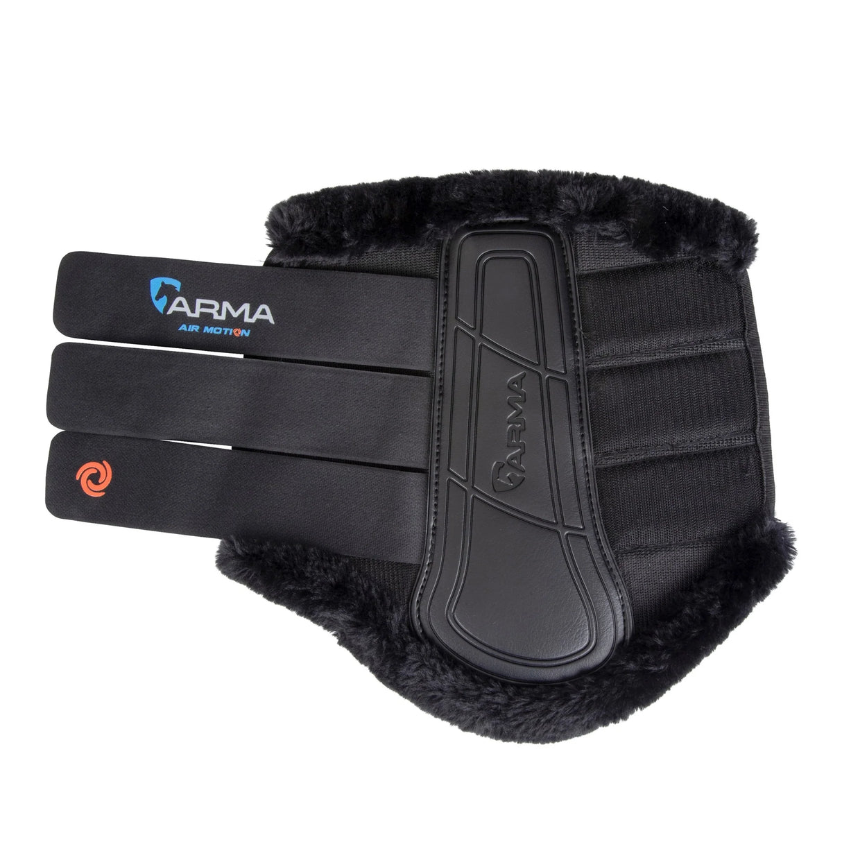 Shires ARMA Air Motion Supafleece Brushing Boots #colour_black