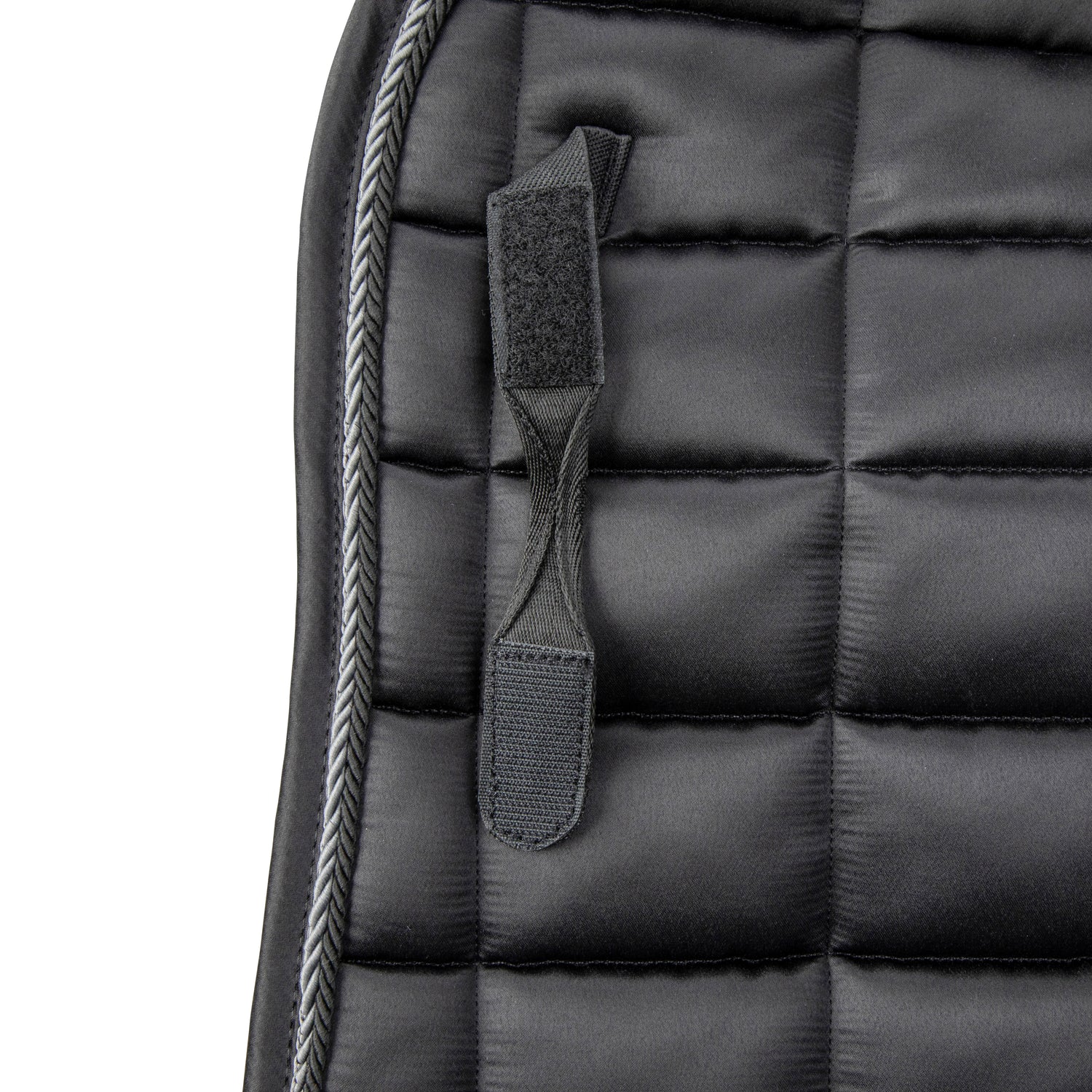 Shires ARMA Eltar Satin Dressage Saddlecloth #colour_black