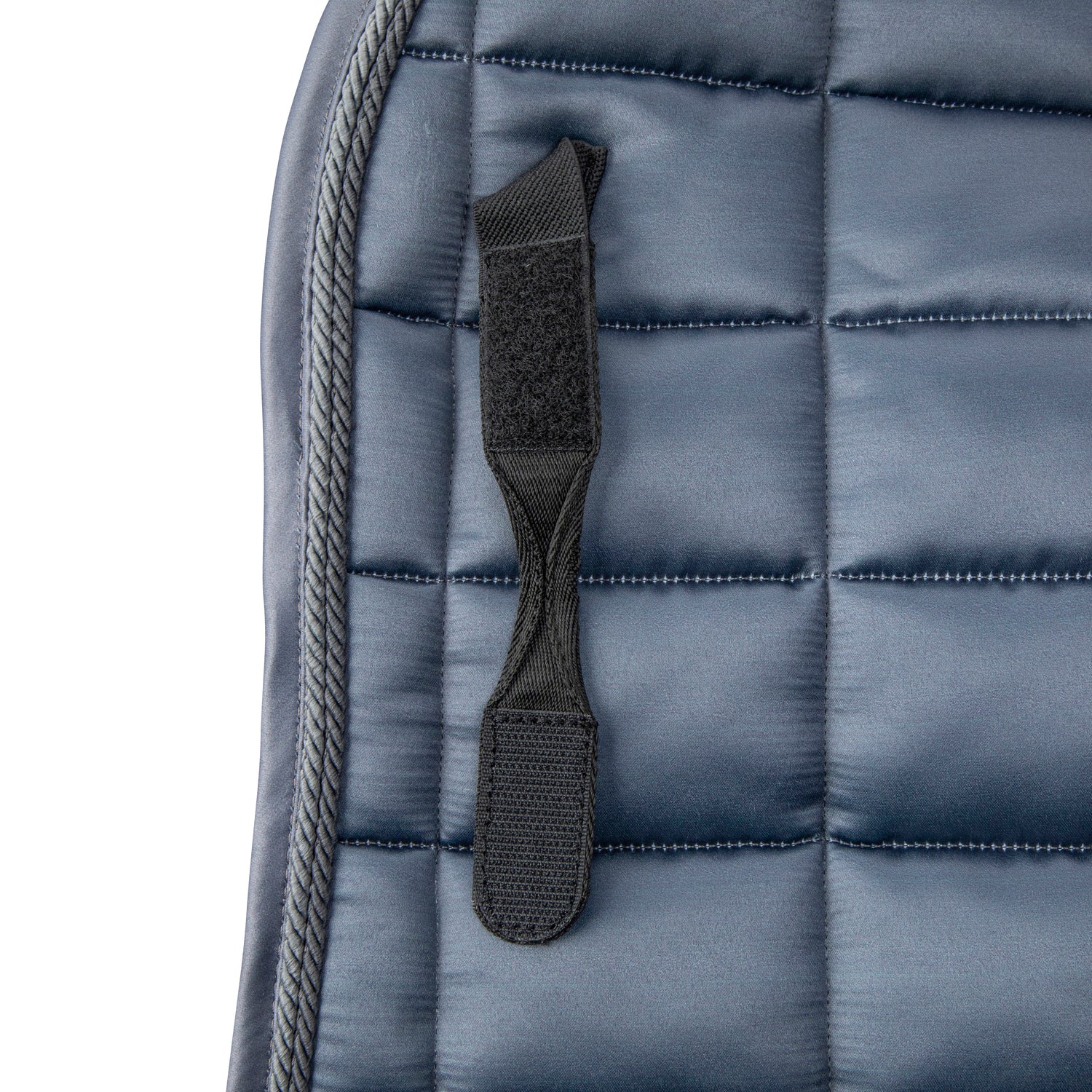 Shires ARMA Eltar Satin Dressage Saddlecloth #colour_grey