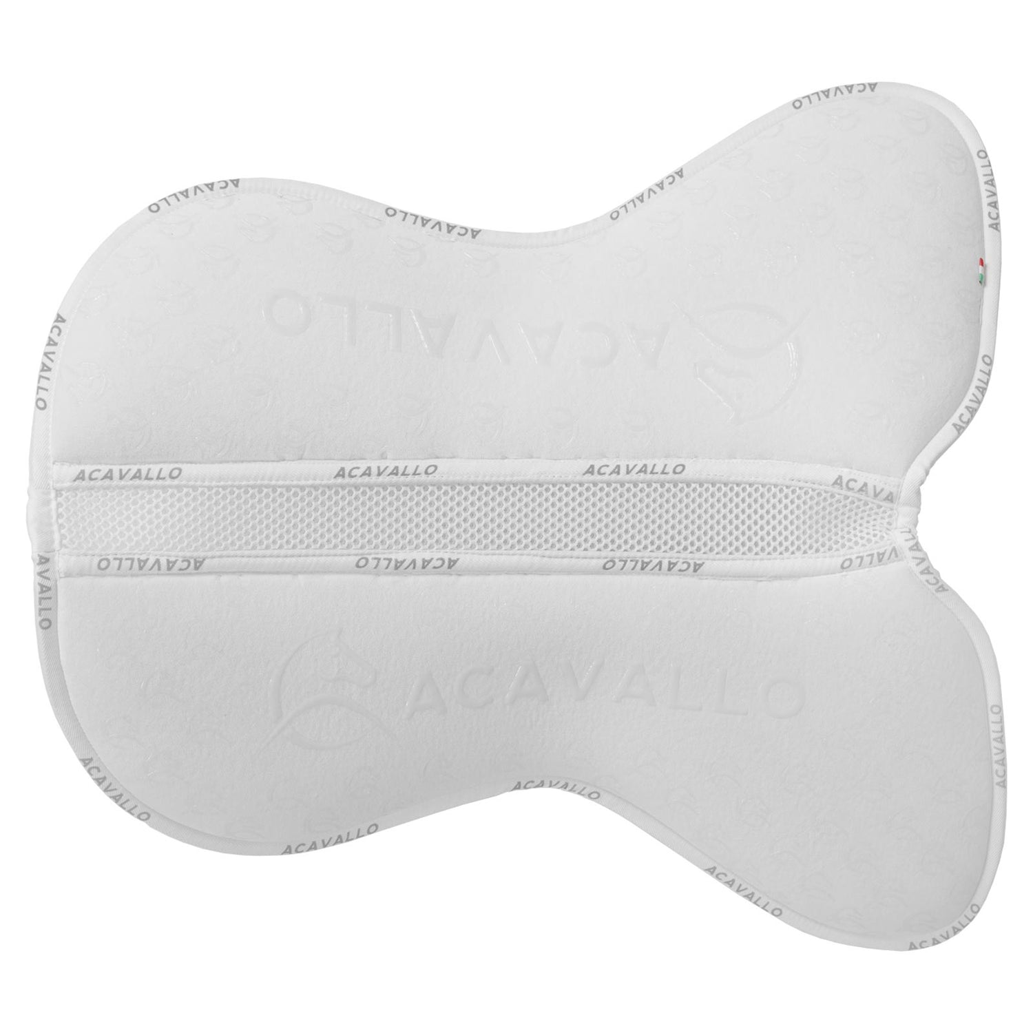 Acavallo Mf Jccs Sw-3Ds Louvre Grip Silicone Flat Compensator Short 45X18 cm #colour_white