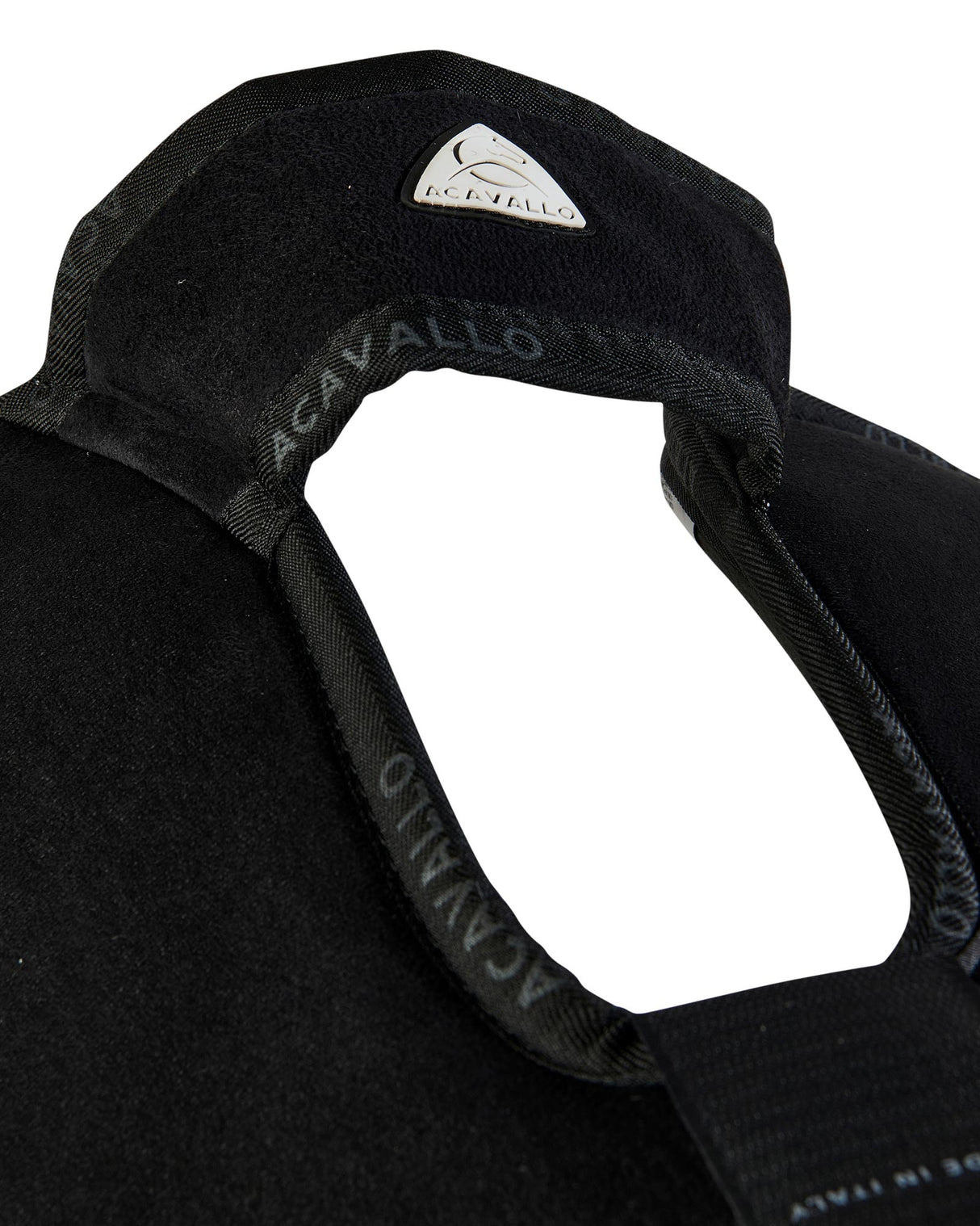 Acavallo Pad Piuma-FS WFS-FS Pocket Suede Flat #colour_black-black