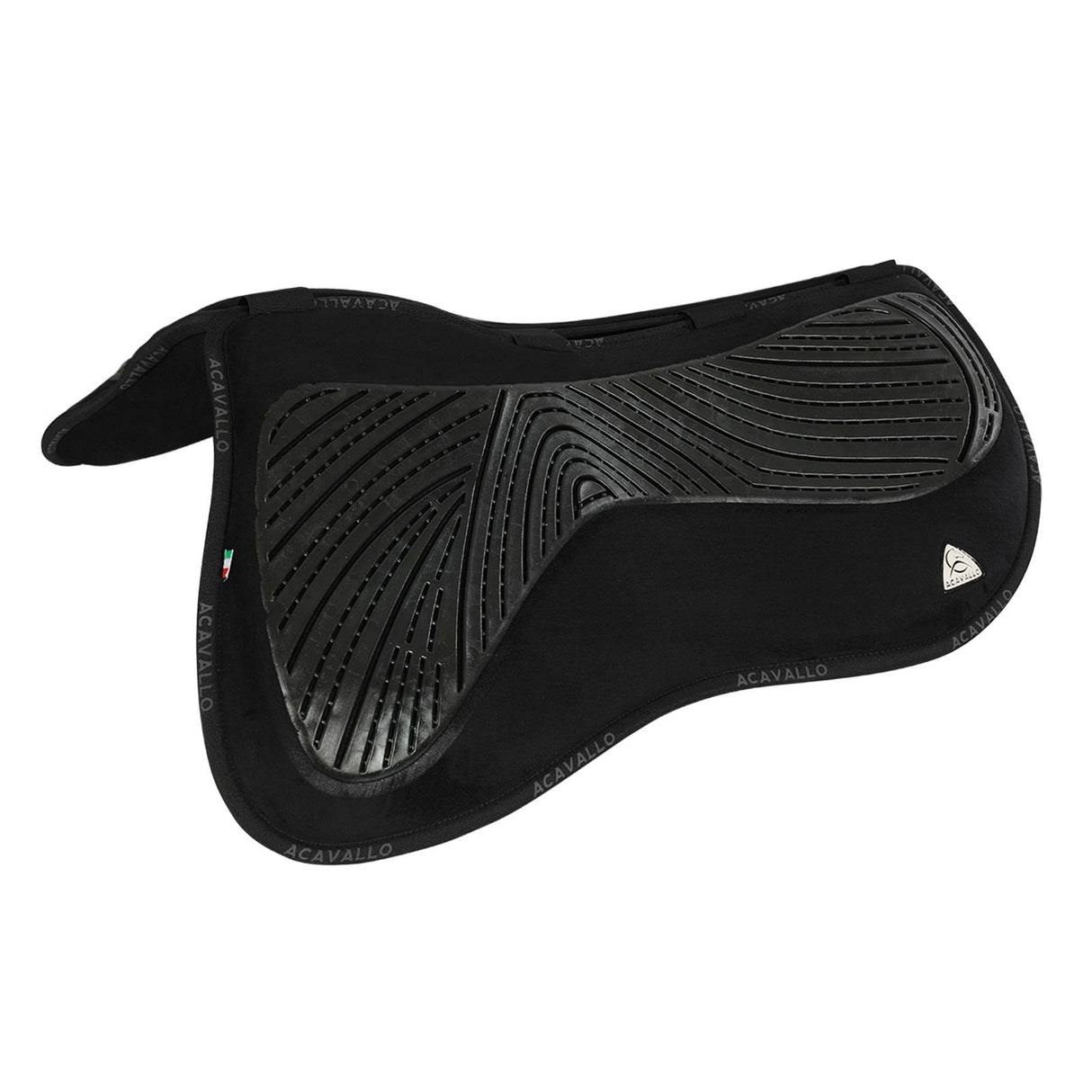 Acavallo Pad Mf Hps Cw-Fs Suede Gel Grip Flat #colour_black