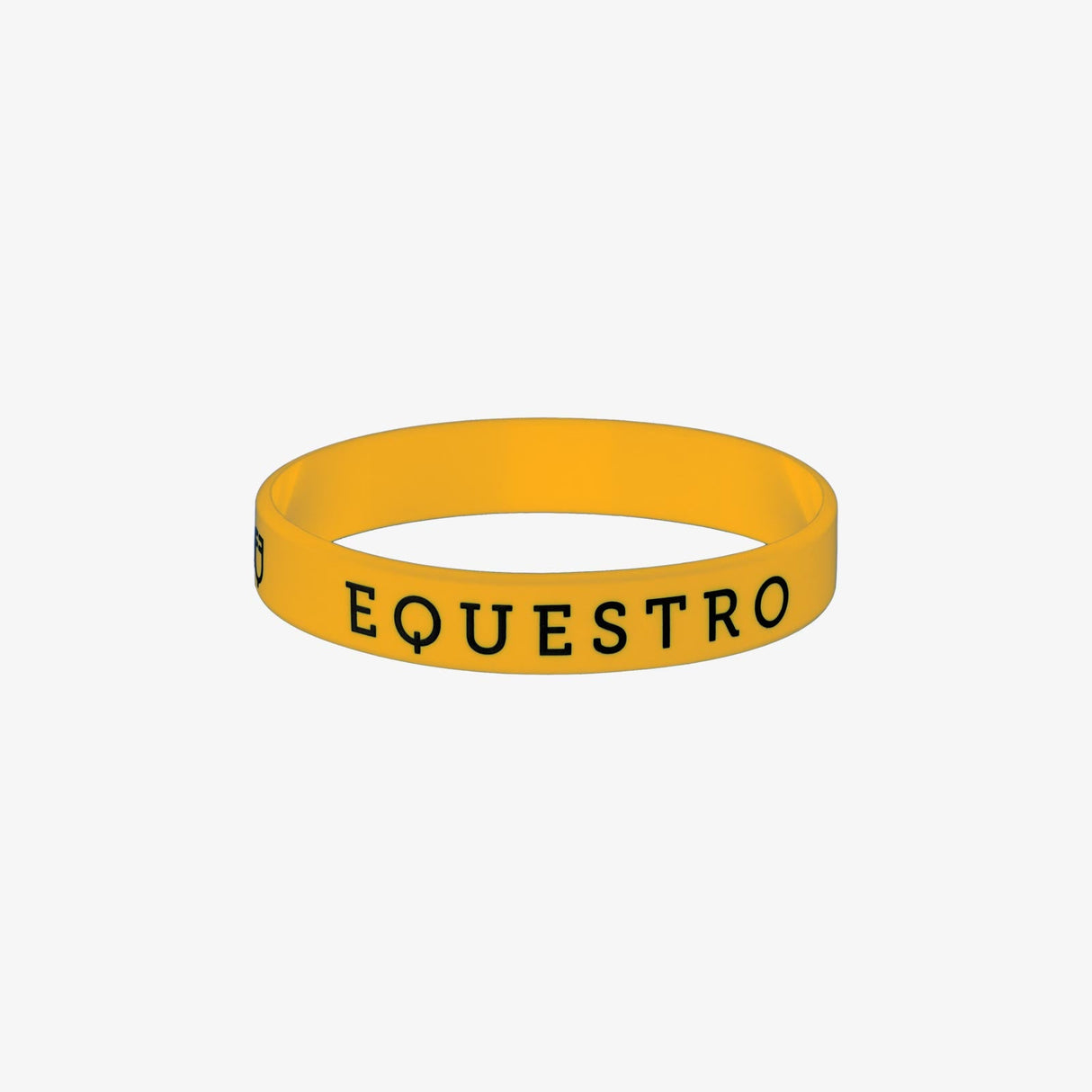 Equestro Silicon Brachelet #colour_black-yellow