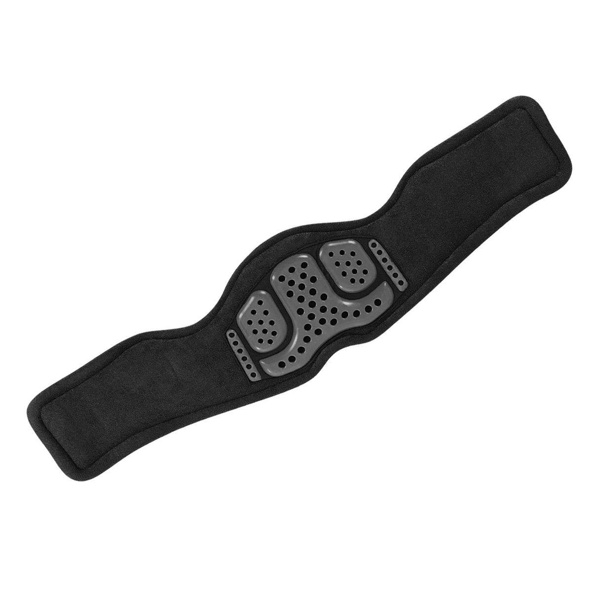 Acavallo Anatomical Dressage Girth Gel Pvc #colour_black