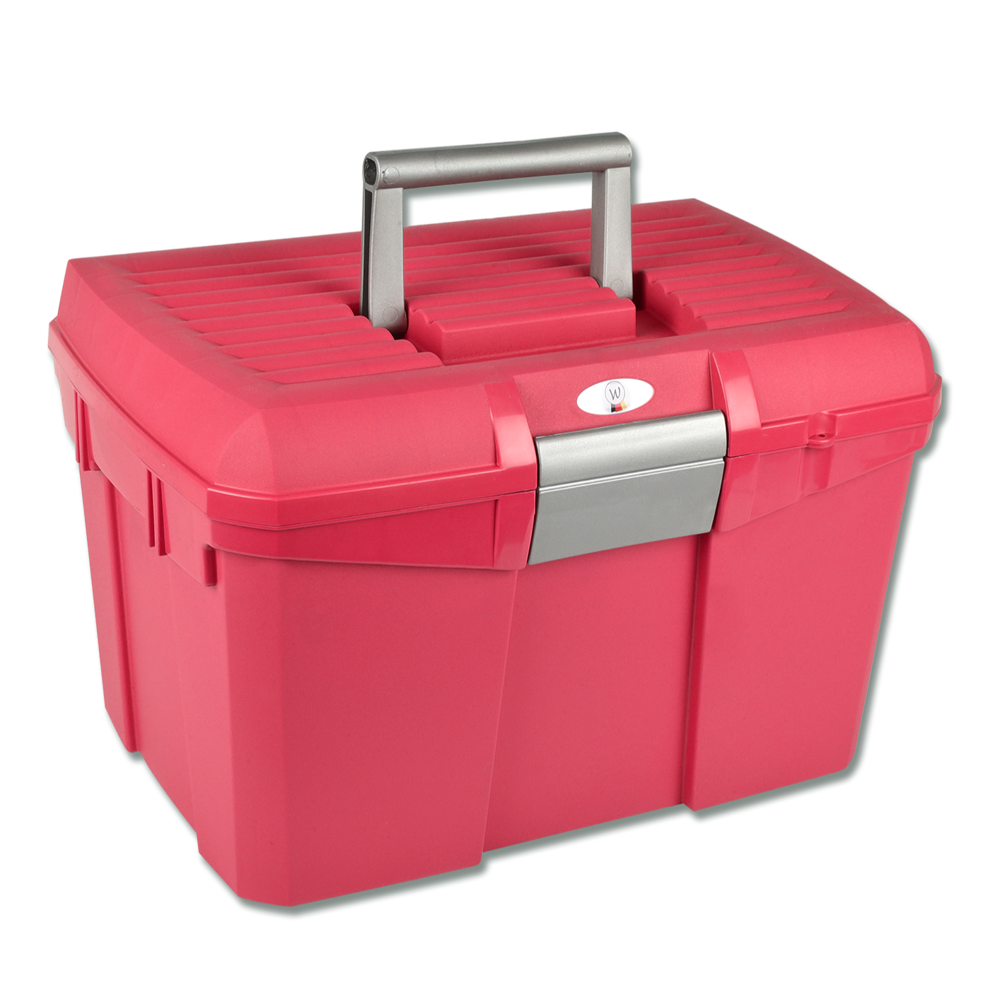 Waldhausen Lockable Grooming Box #colour_raspberry-grey