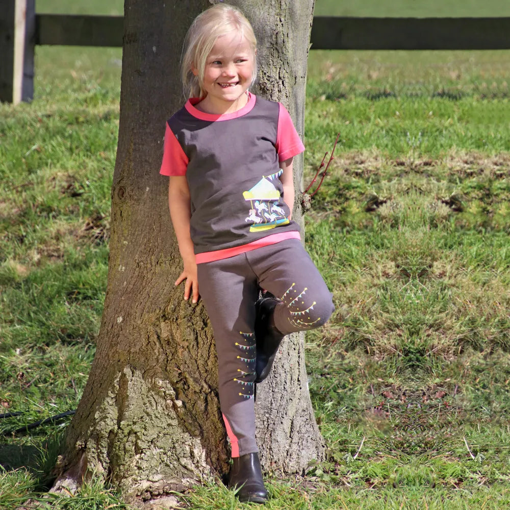 Merry Go Round T-Shirt by Little Rider