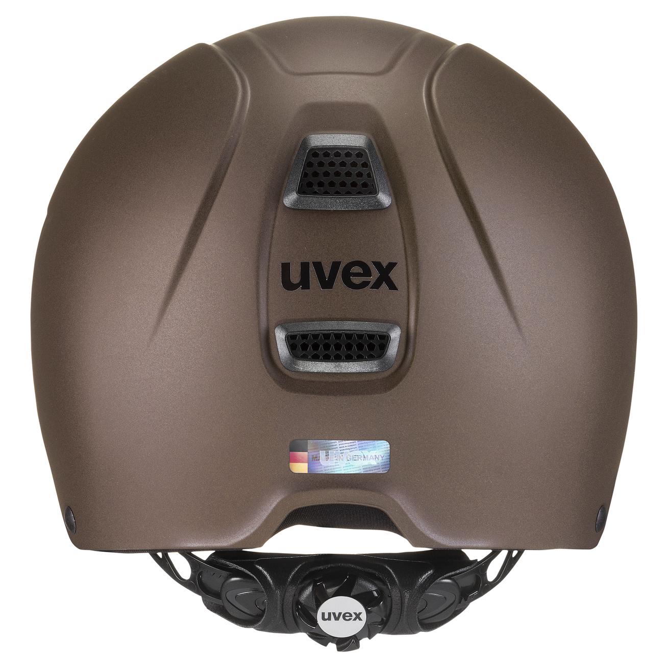 Uvex Perfexxion III Riding Helmets #colour_brown-matt