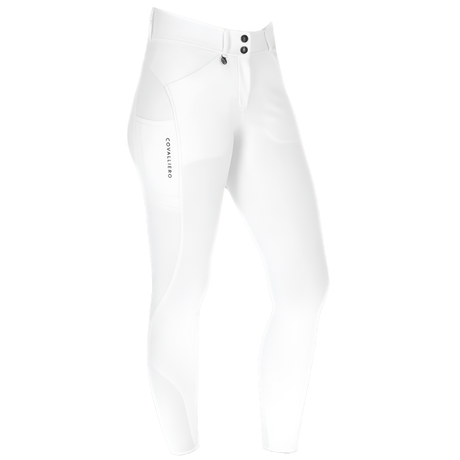 Covalliero Ladies Premium Breeches #colour_white