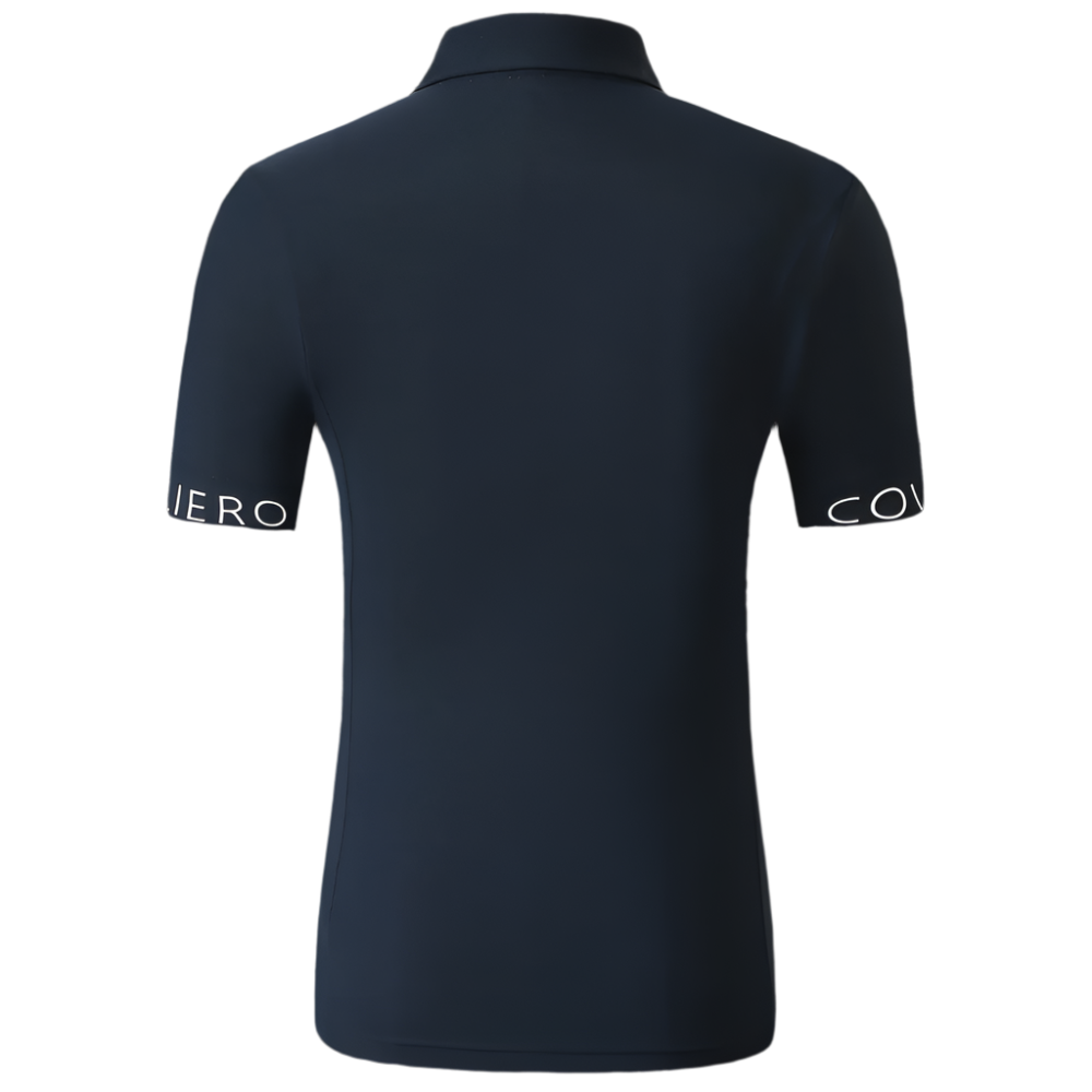 Covalliero Ladies Sporty Polo Shirt #colour_dark-navy