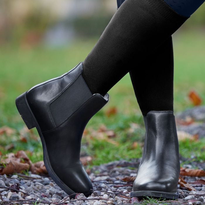 E.L.T Ladies Winter Jodhpur Boots #colour_black