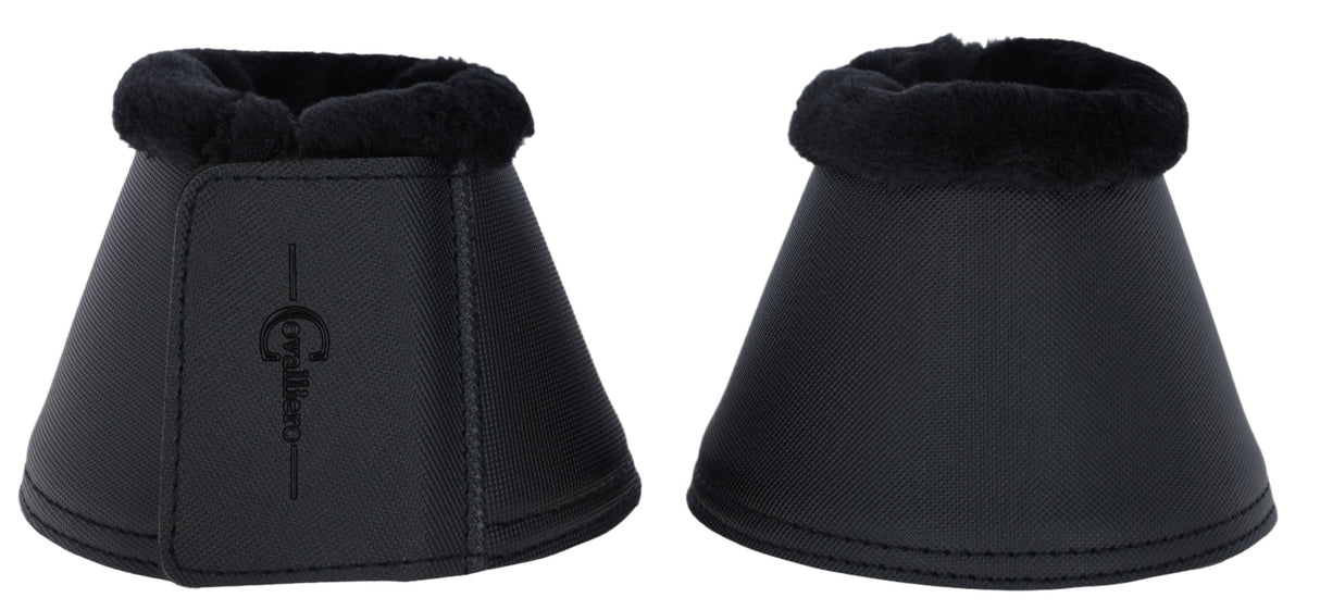 Covalliero Fleece Lined Bell Boots #colour_black