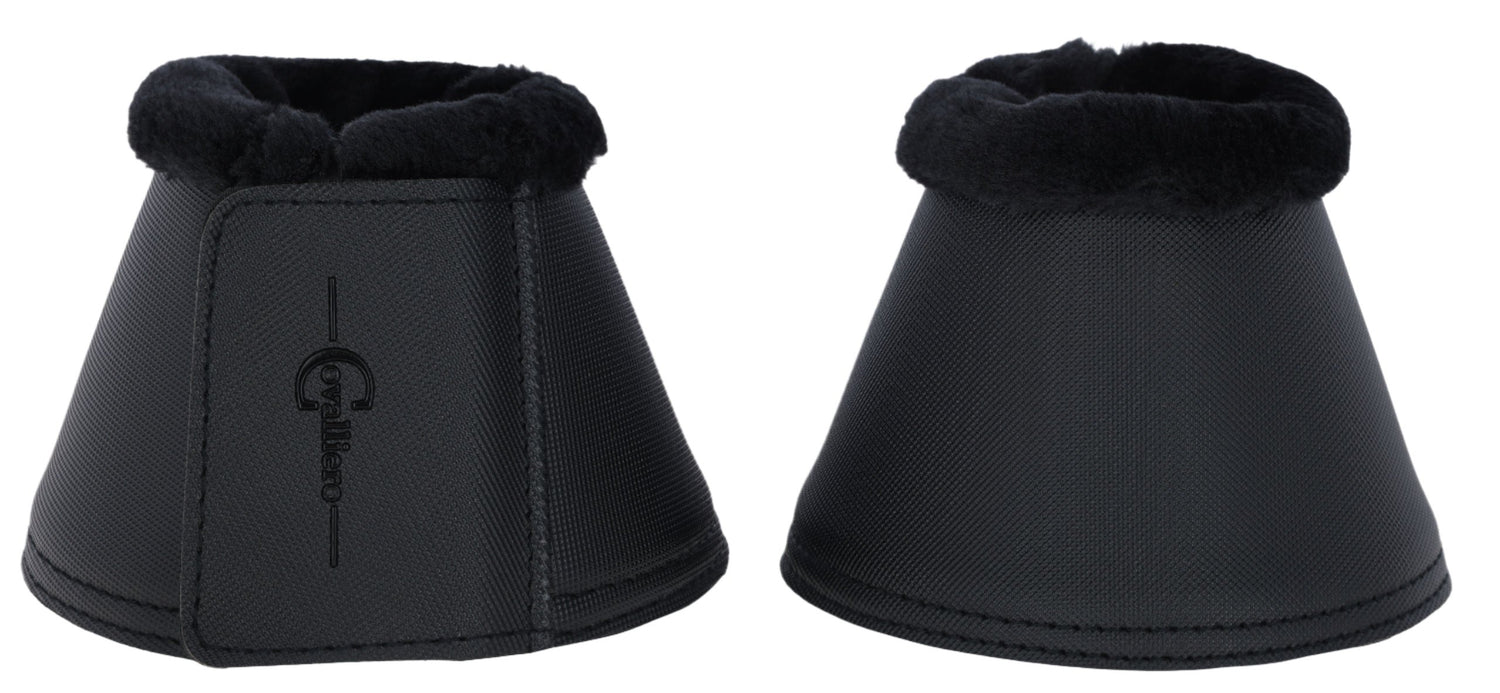 Covalliero Fleece Lined Bell Boots #colour_black