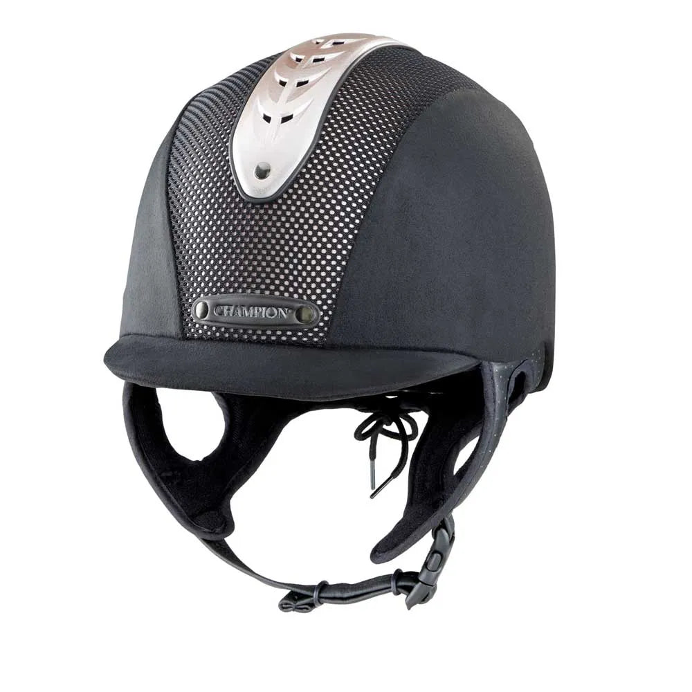 Champion X-Air Nova Peaked Helmet #colour_black-rose-gold