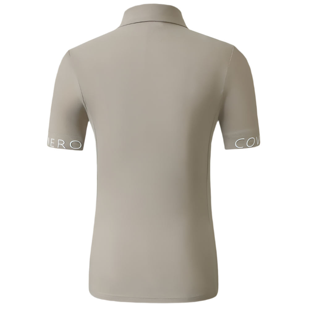 Covalliero Ladies Sporty Polo Shirt #colour_beige