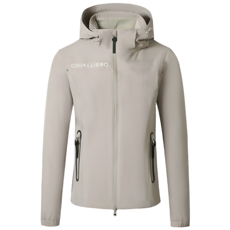 Covalliero Ladies Rain Jacket #colour_beige