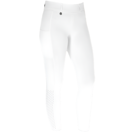 Covalliero Ladies Compression Riding Tights #colour_white