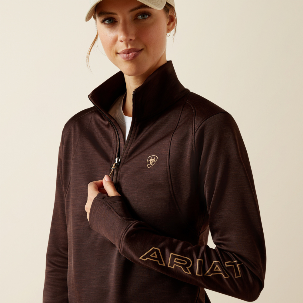 Ariat Women's Team EQ 1/2 Zip Pullover #colour_java
