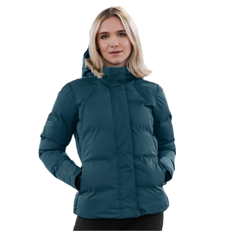 E.L.T Ohio Ladies Winter-Performance-Riding Jacket #colour_petrol-blue