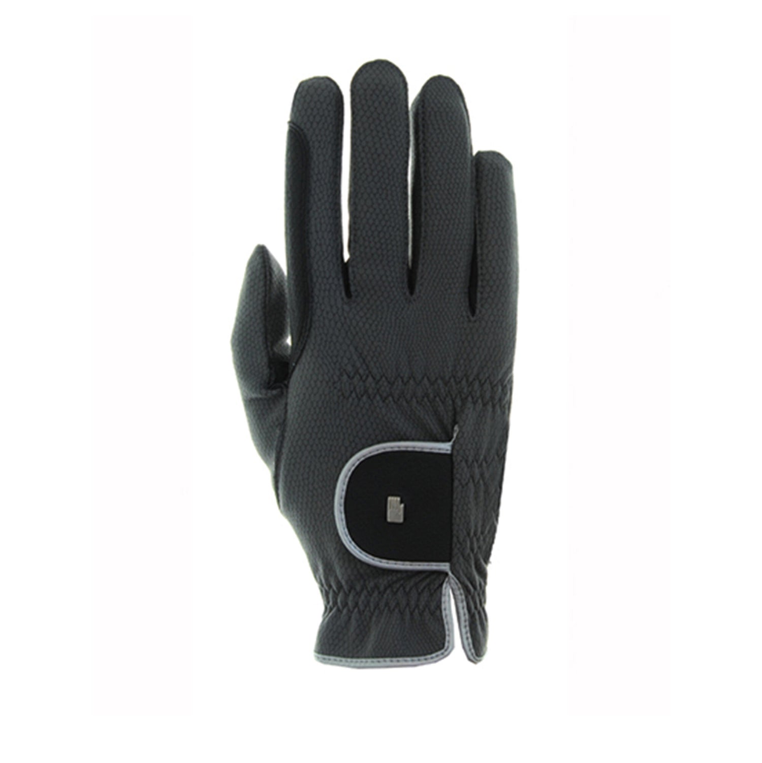 Roeckl Malta Winter Gloves #colour_anthracite-silver