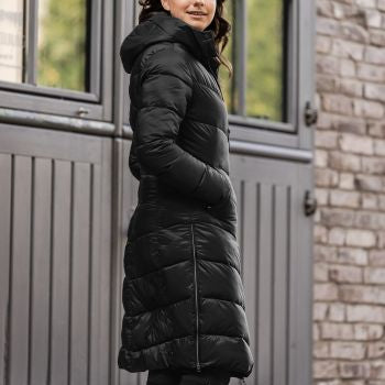 E.L.T Oslo Ladies Light Weight Coat #colour_black