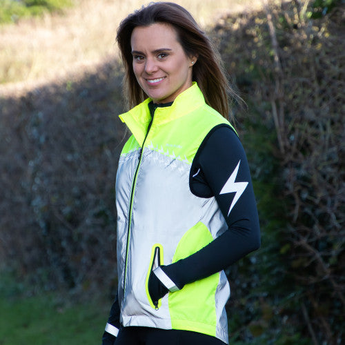 Hy Equestrian Silva Flash Duo Gilet Réfléchissant Léger