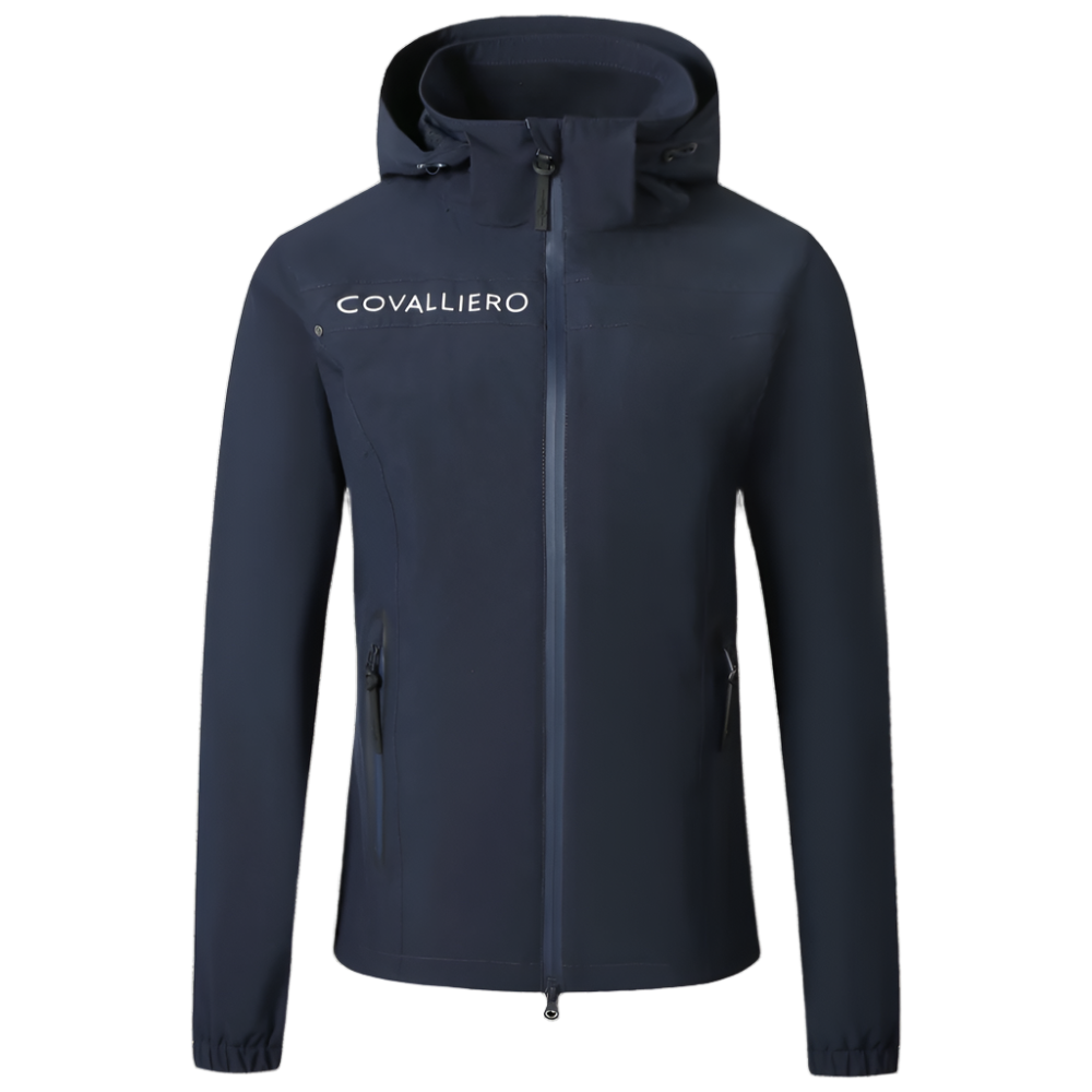 Covalliero Ladies Rain Jacket #colour_dark-navy