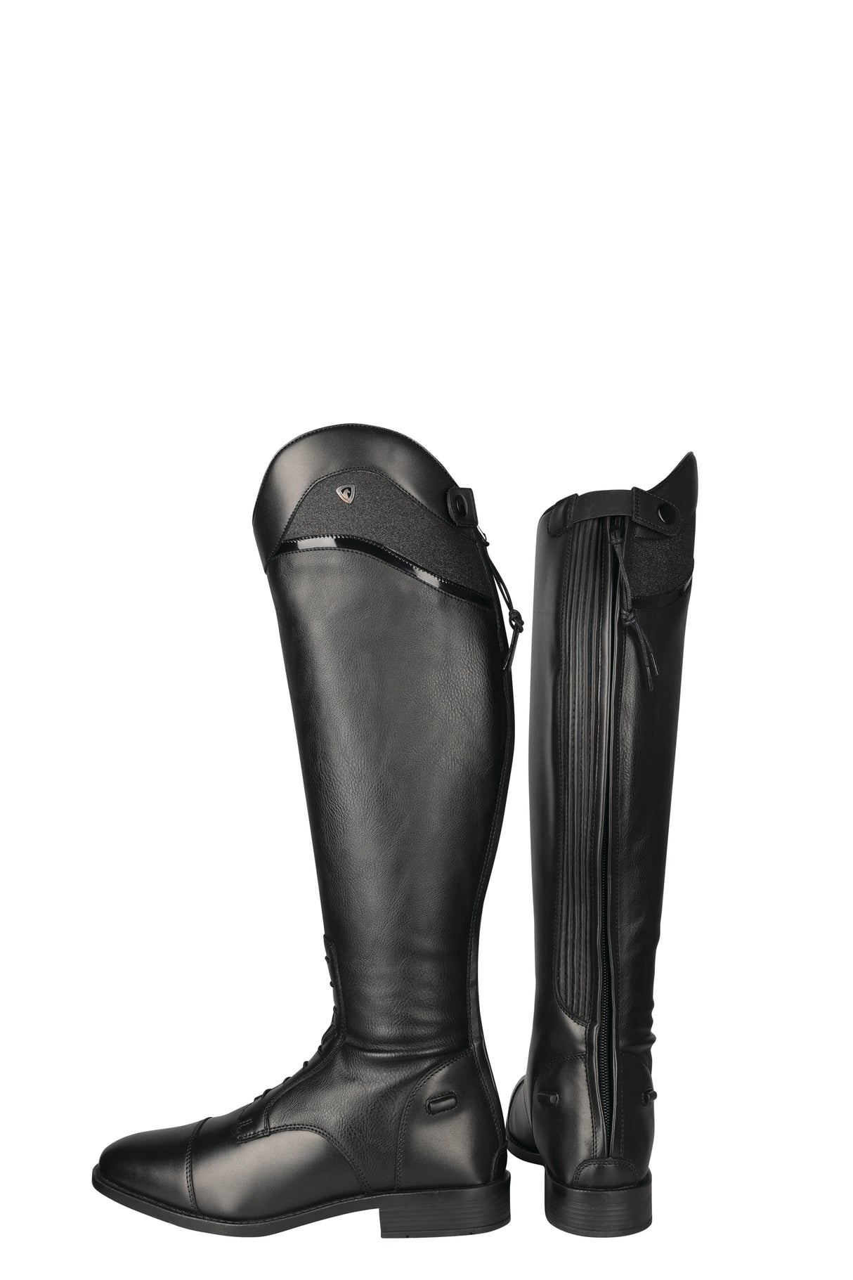 Hy Equestrian Atrani Adult Riding Boots #colour_black