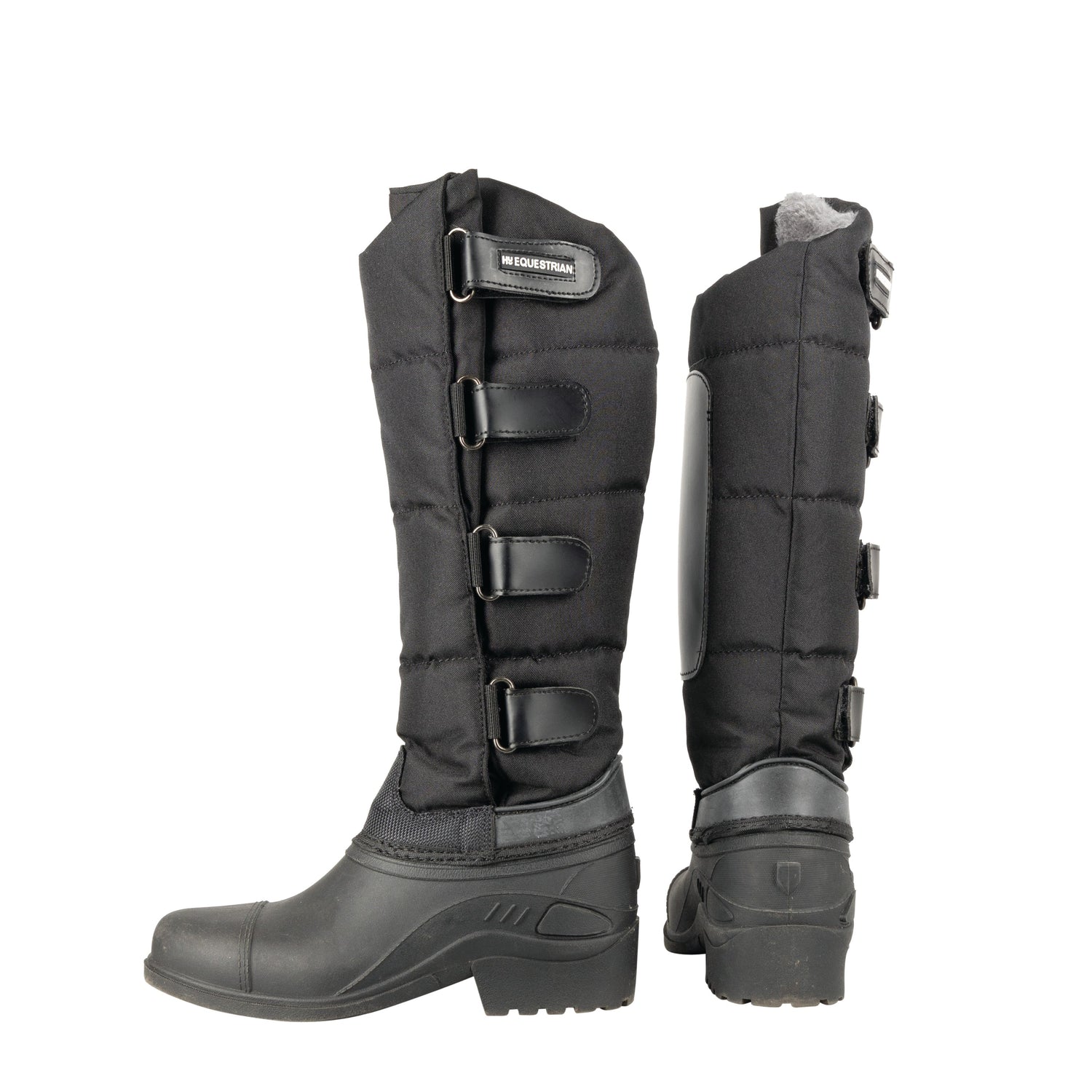 Hy Equestrian Litton Children's Winter Boot #colour_black