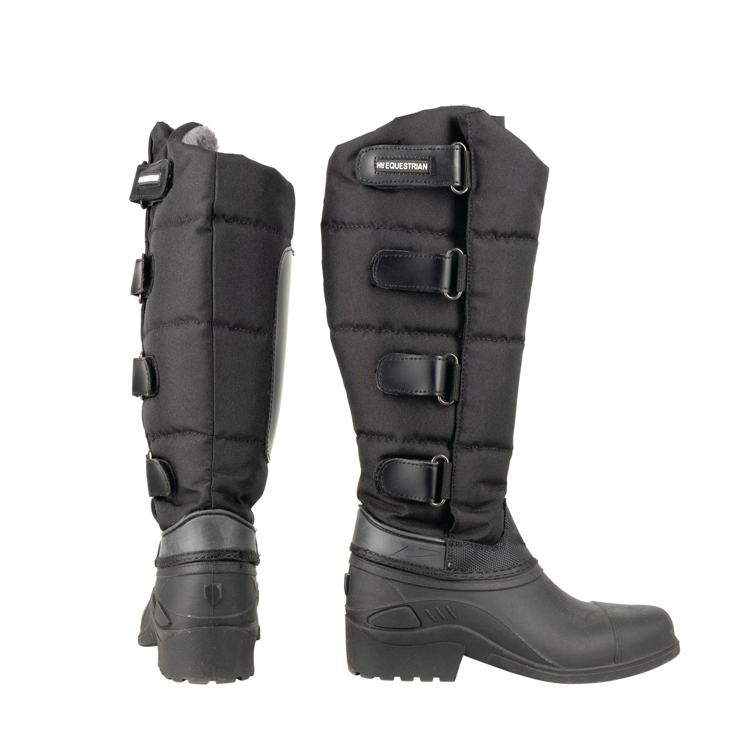 Hy Equestrian Litton Children's Winter Boot #colour_black