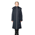 Hy Equestrian Elevate Mizs Guard Waterproof Coat #colour_navy