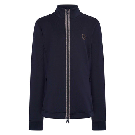 Imperial Riding Children's Izzy Sun Tech Cardigan #Colour_navy