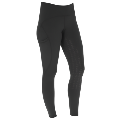 Covalliero Ladies Pull On Riding Tights #colour_black