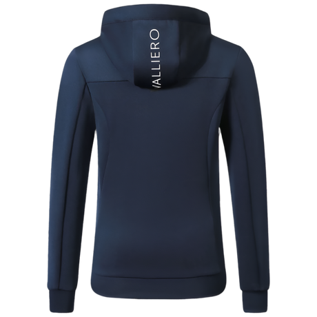 Covalliero Ladies Sporty Hoody Jacket #colour_dark-navy