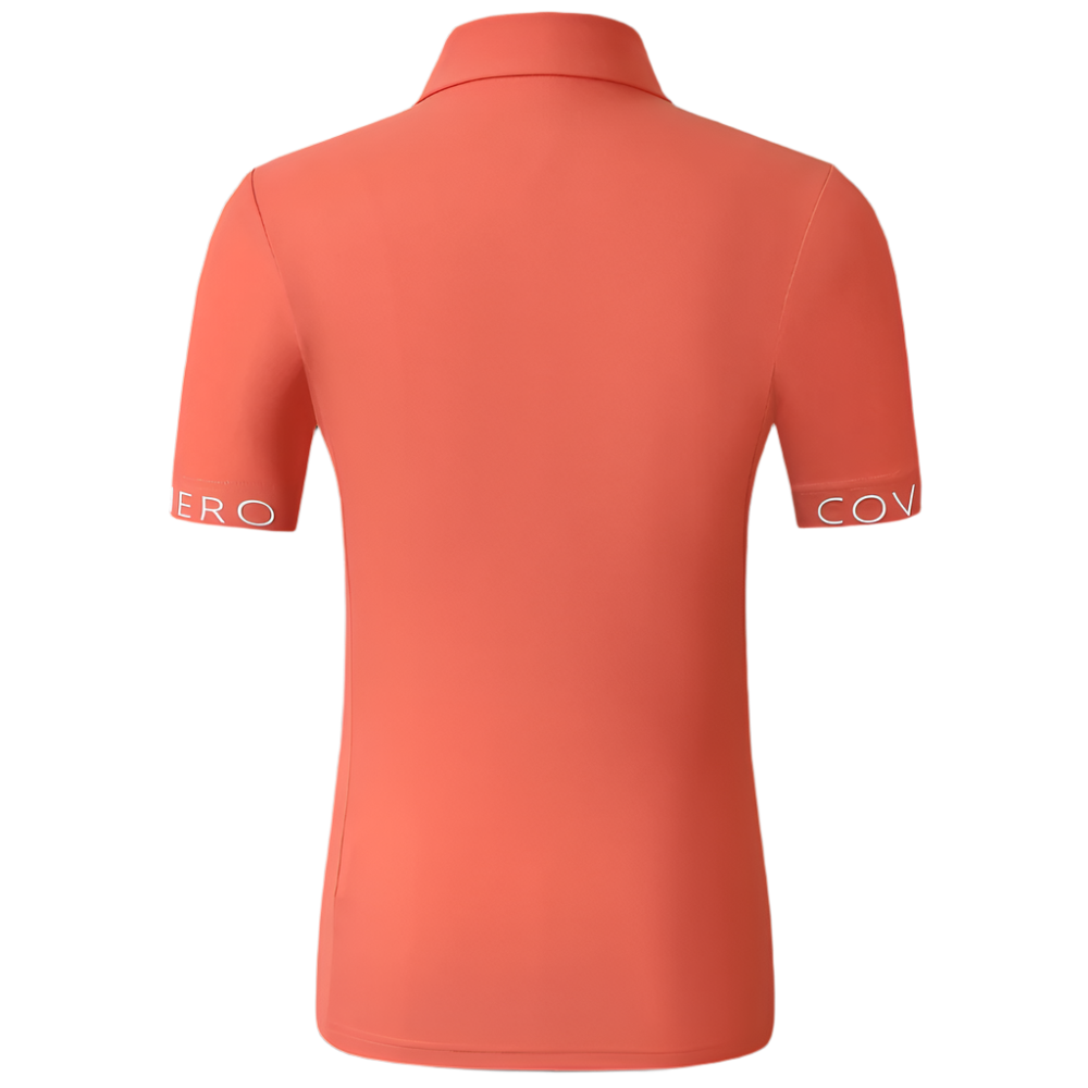 Covalliero Ladies Sporty Polo Shirt #colour_coral