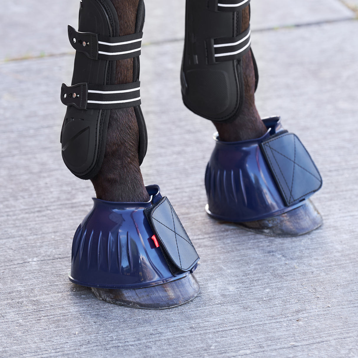 Imperial Riding PVC Bell Boots #colour_navy