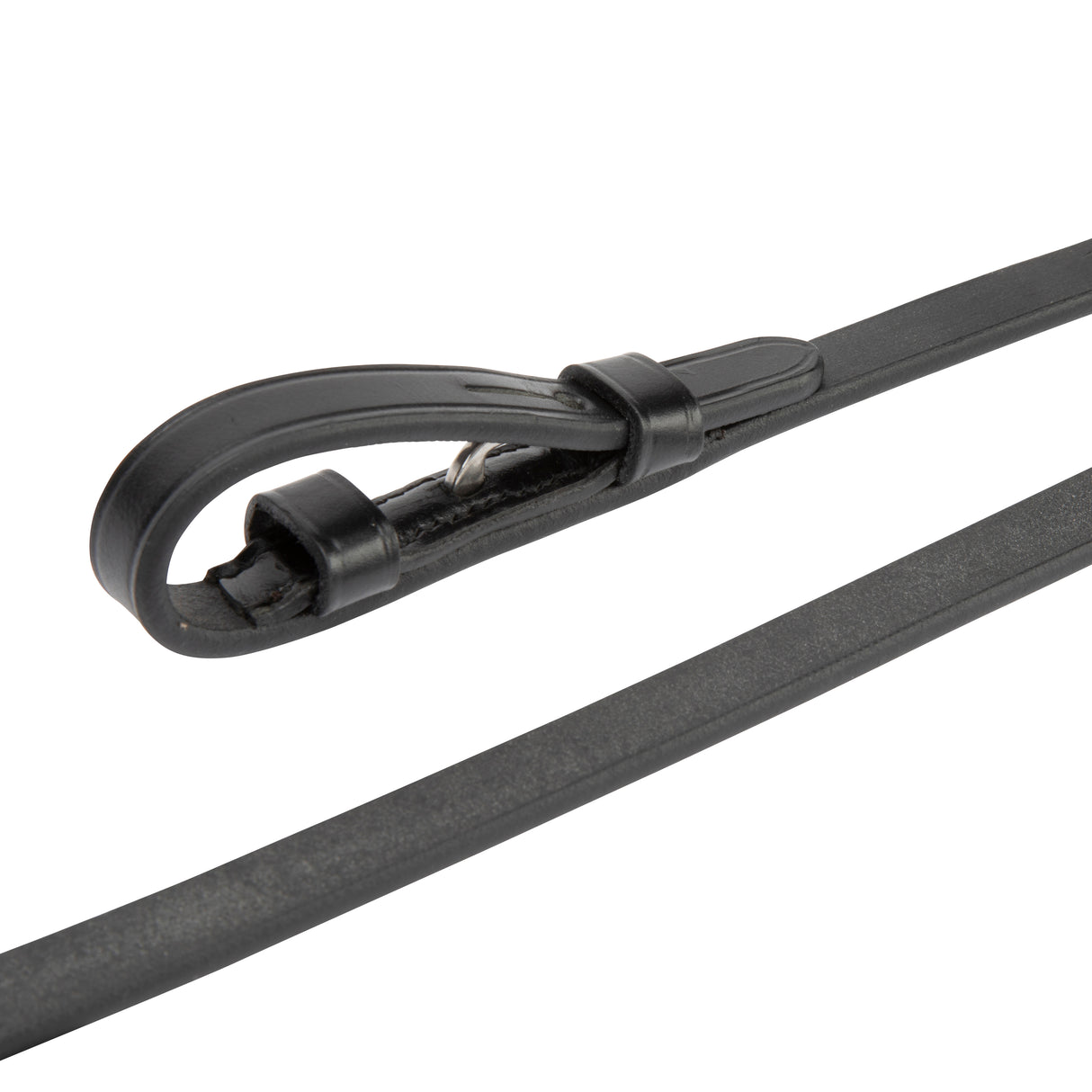 Shires Lusso Curb Reins #colour_black