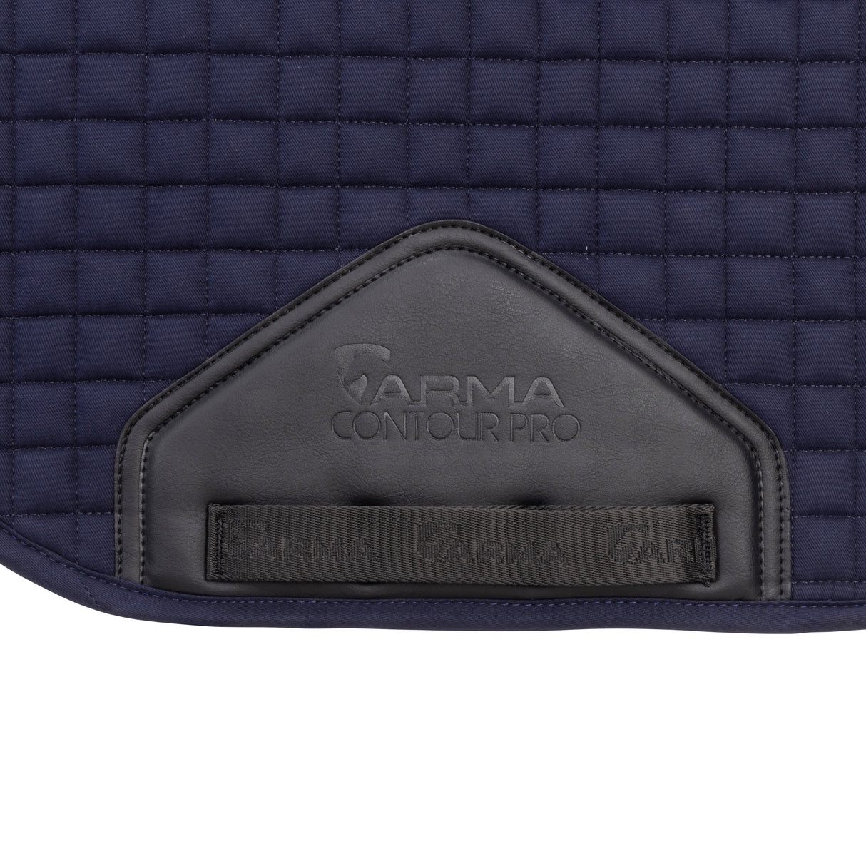 Shires ARMA Deluxe Cotton Saddlecloth #colour_navy