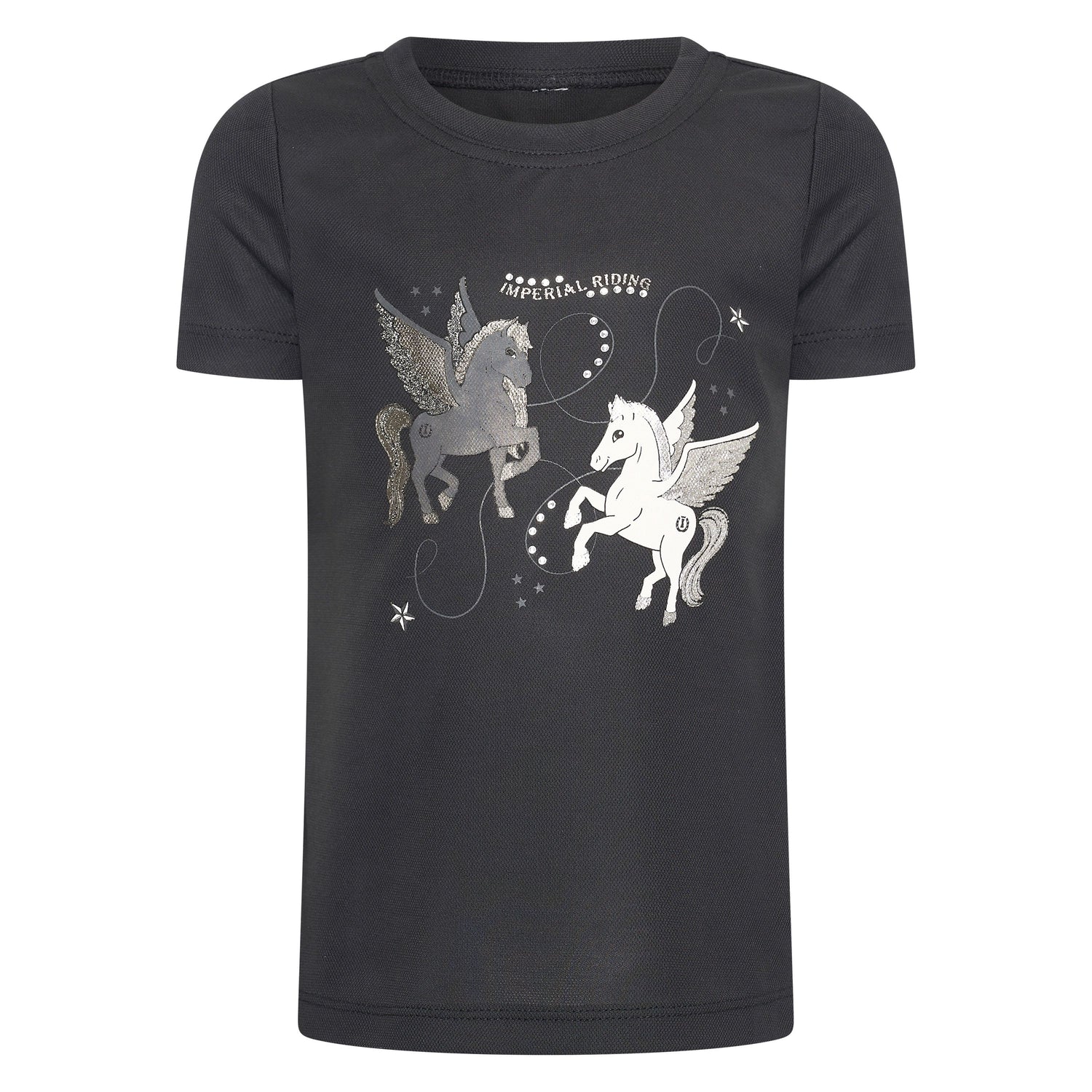 Imperial Riding Children's Star Sky T-shirt #Colour_black