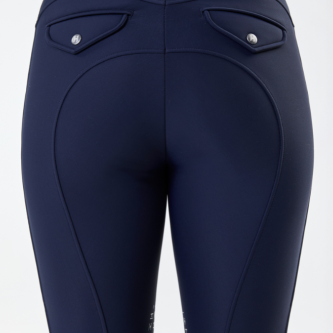 Horseware Ireland Flexfit Knee Grip Winter Breeches #colour_core-navy
