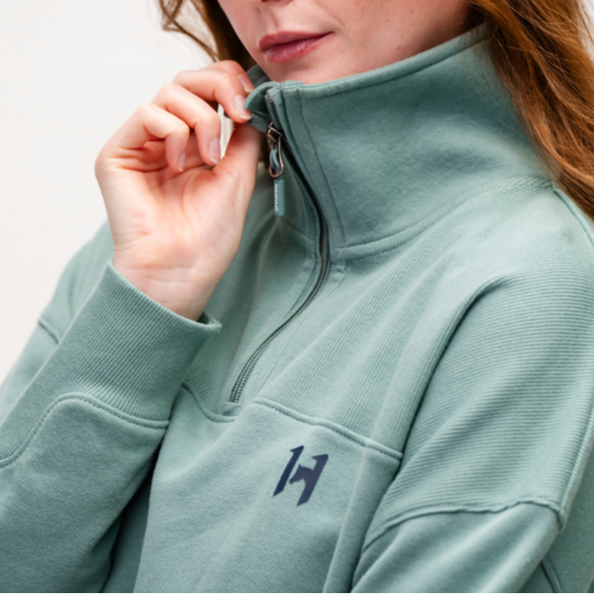 Horseware Ireland Vitality Sweatshirt #colour_sage