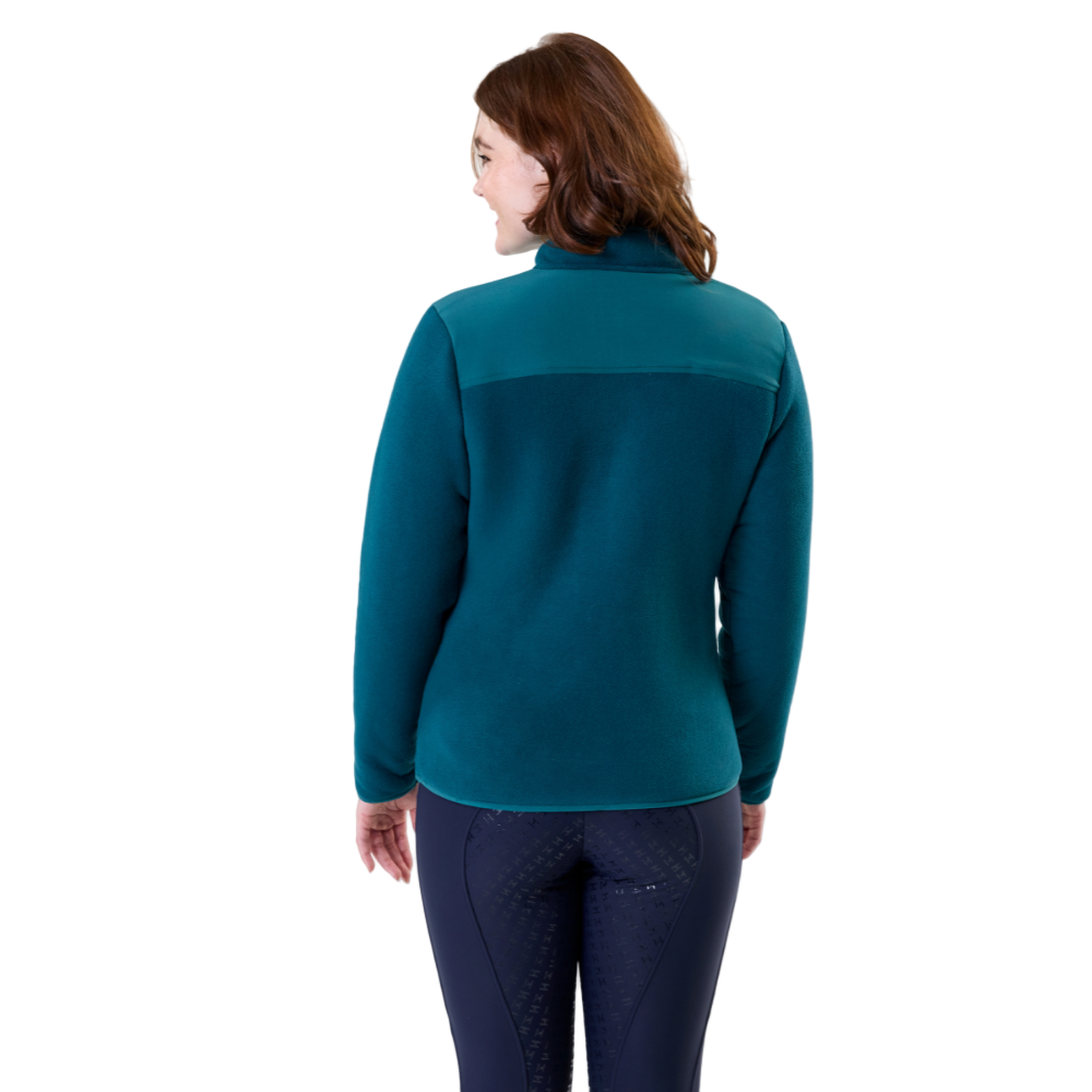 Horseware Ireland Pace Fleece Jacket #colour_dynasty-green