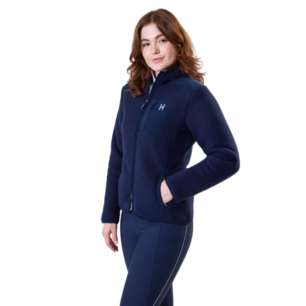Horseware Ireland Pace Fleece Jacket #colour_core-navy