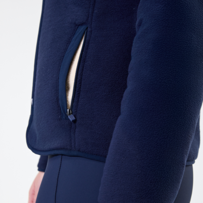 Horseware Ireland Pace Fleece Jacket #colour_core-navy