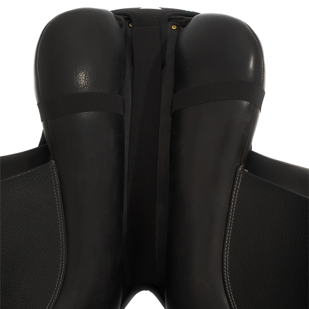 Acavallo Ortho-Coccyx Seat Saver Jumping Classic Gel-In Dri-Lex 20mm #colour_black