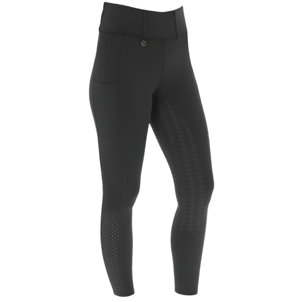 Covalliero Ladies Compression Riding Tights #colour_black