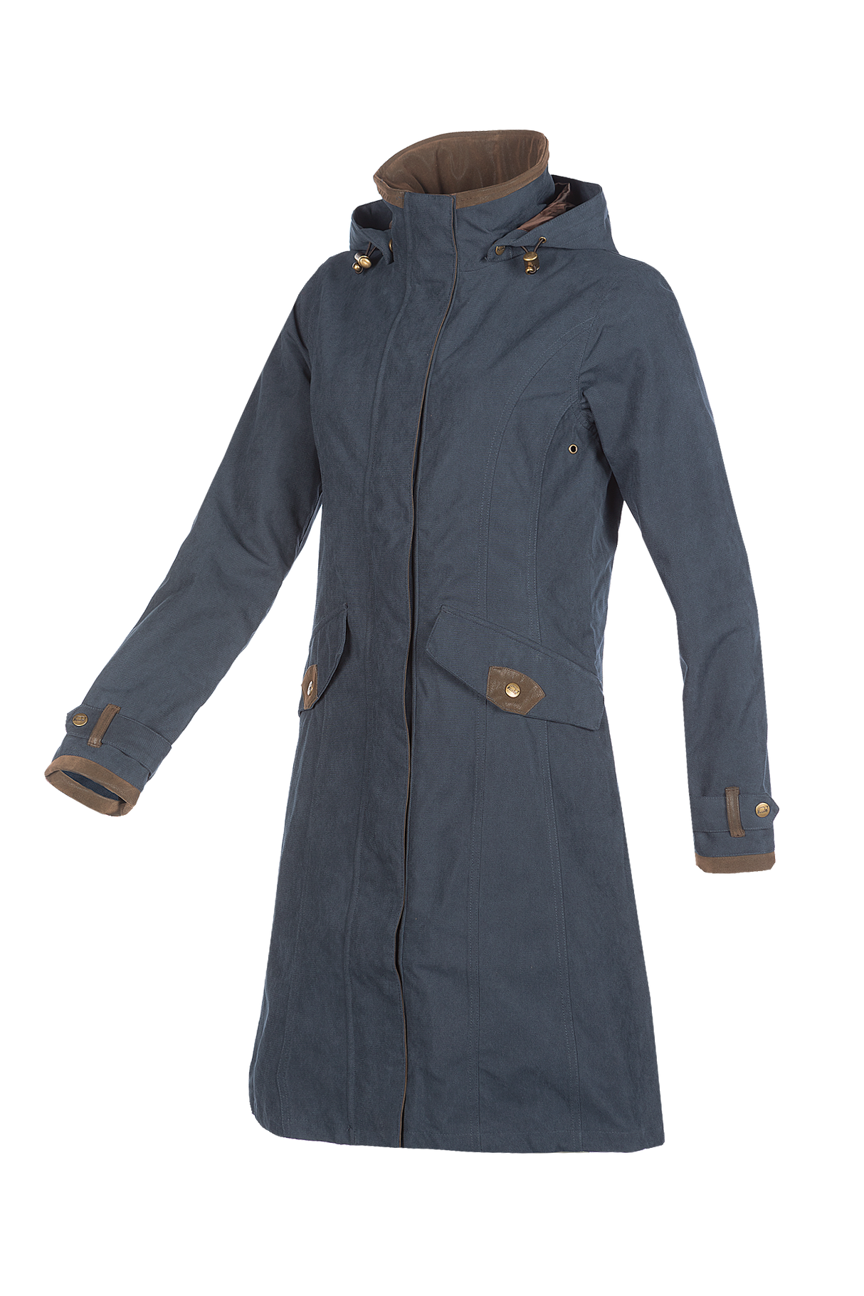 Baleno Chelsea Ladies Country Coat #colour_navy-blue