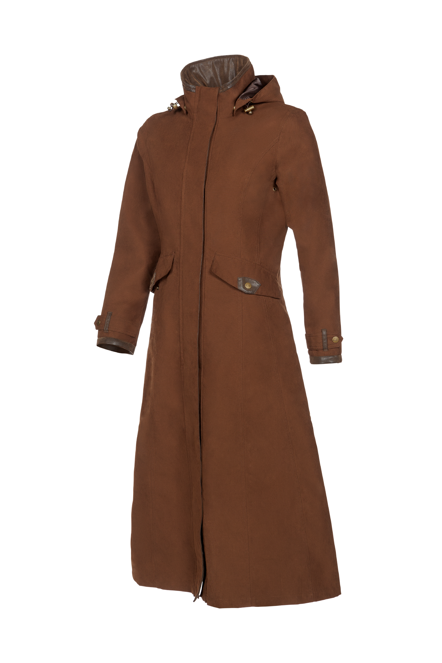 Baleno Kensington Ladies Riding Coat #colour_earth-brown